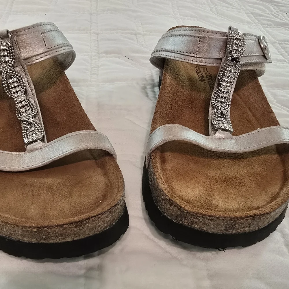 Naot Malibu Sandals - NWB Size 38 / 7 - Picture 12 of 13